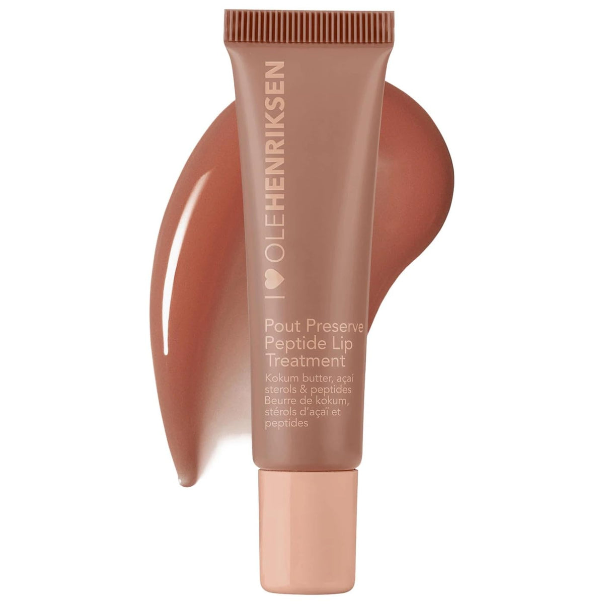Ole Henriksen Pout Preserve Peptide Lip Treatment, Vegan Lip Plumping Treatment with Acai Sterols & Kokum Butter, Vanilla Bonbon