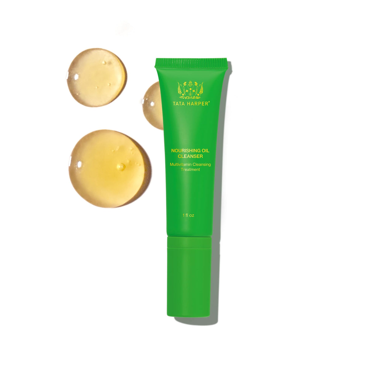 Tata Harper Nourishing Oil Cleanser, Gentle Makeup Removing Cleanser, Cleansing Oil, Natural Skincare, 125ml