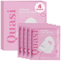 Quasi Bio-Collagen Face Mask Overnight – Hydrating Korean Sheet Mask – Niacinamide & Low Molecular Collagen – Firming & Smoothing Skincare for All Skin Types – 4 Masks