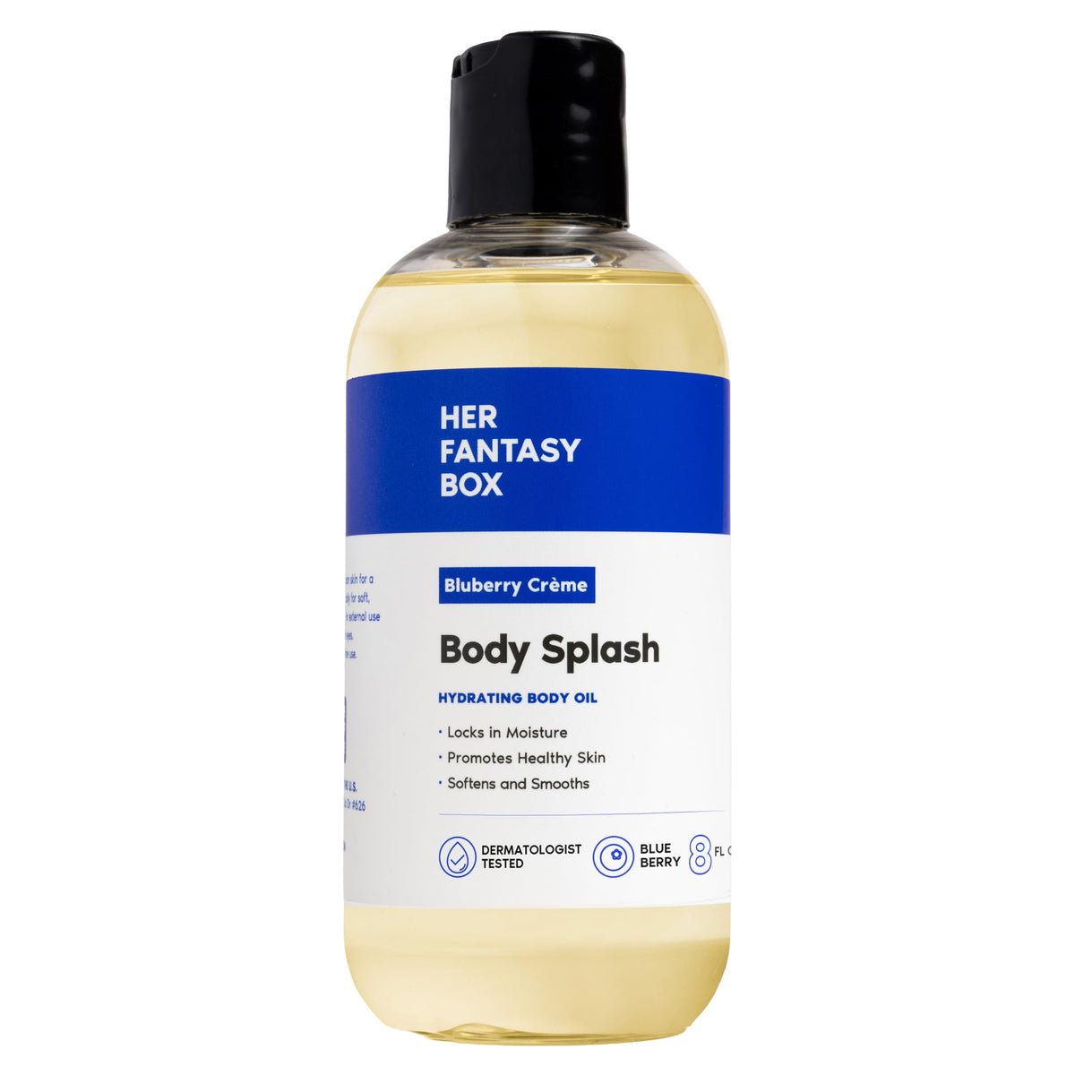 Her Fantasy Box | Body Splash Hydrating Body Oil (Yummy) - Moisturizing, Non-Greasy Formula for Soft, Smooth Skin - All-Natural, Lightweight & Nourishing