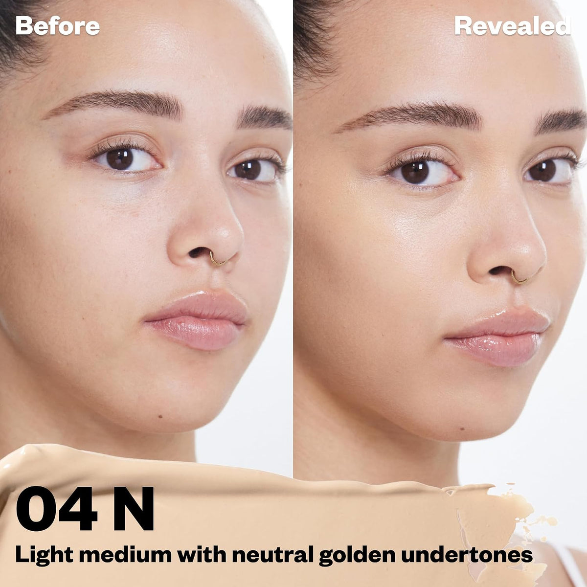 Kosas Revealer Medium Coverage Hydrating Concealer + Hyaluronic Acid, 04 N