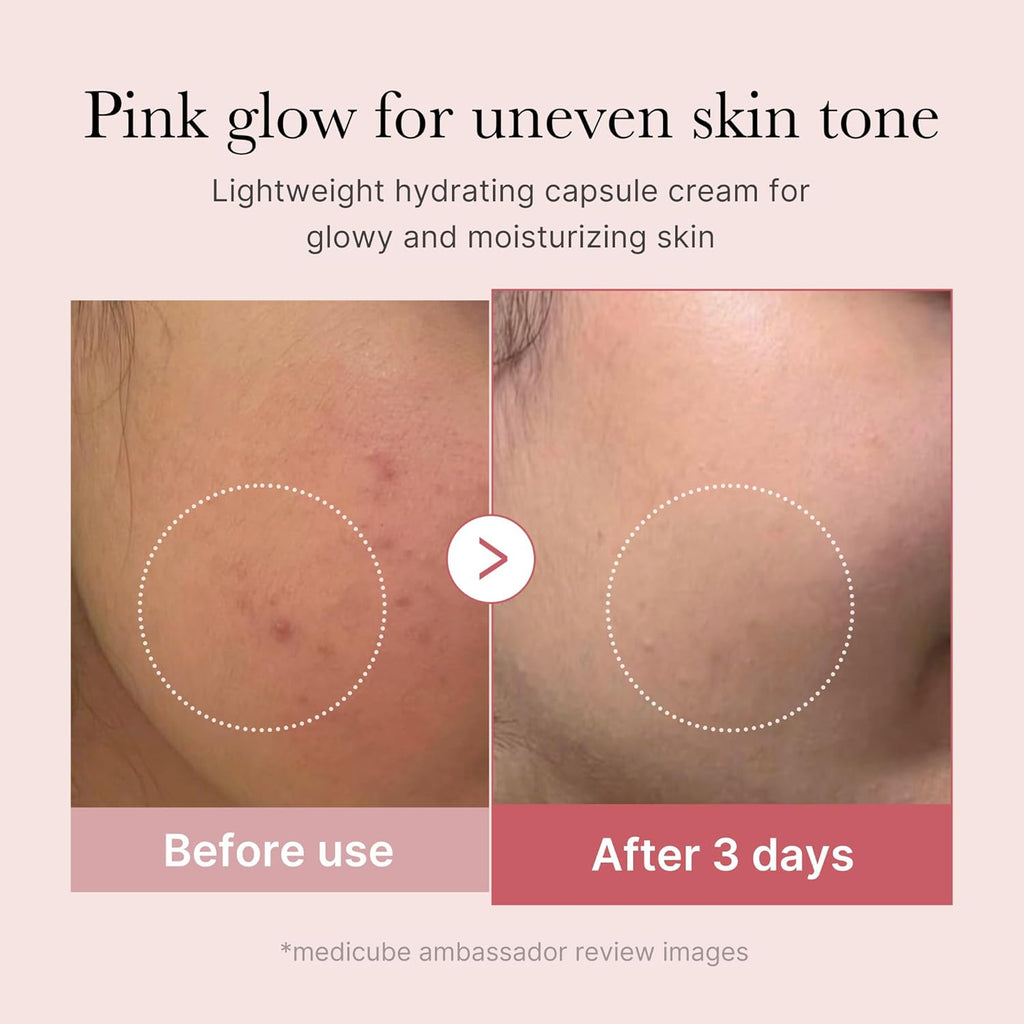 medicube Capsule Cream with Salmon DNA PDRN, Glow & Firming Moisturizer