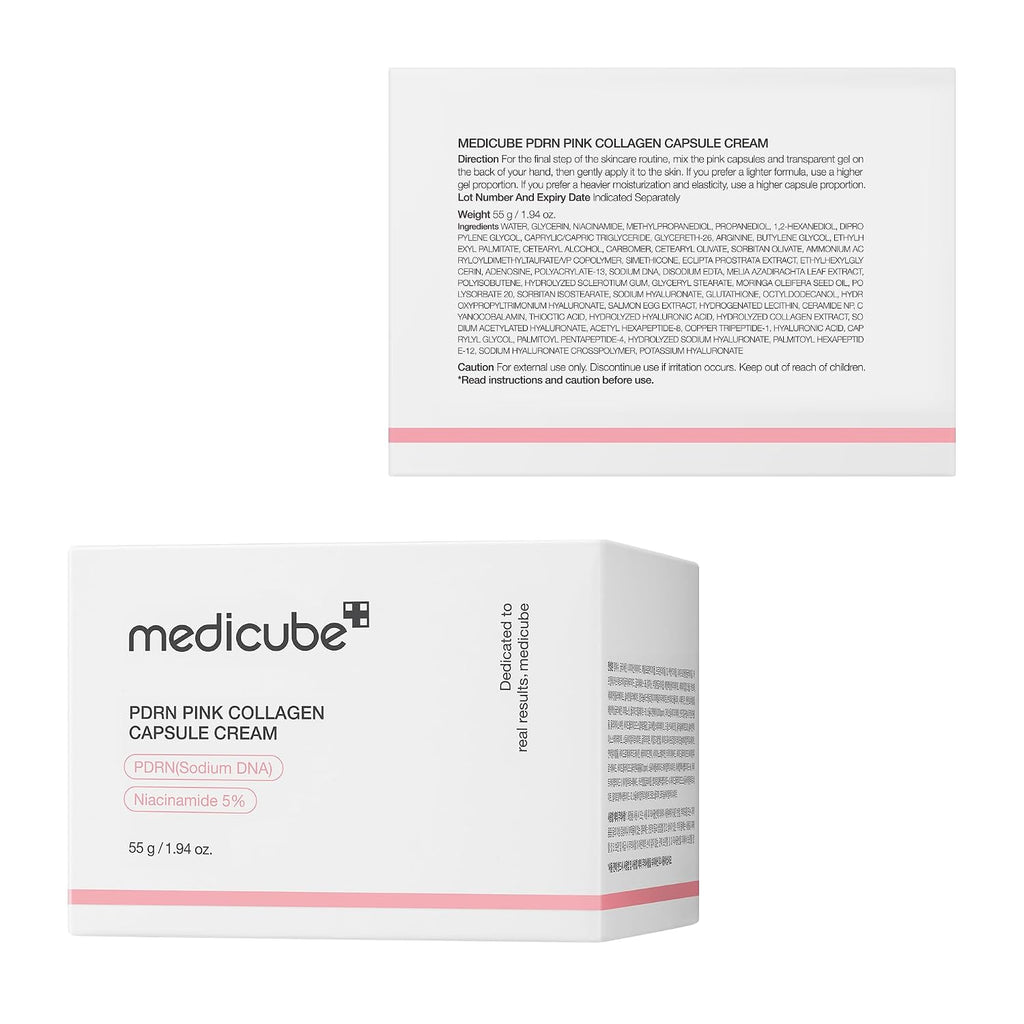 medicube Capsule Cream with Salmon DNA PDRN, Glow & Firming Moisturizer