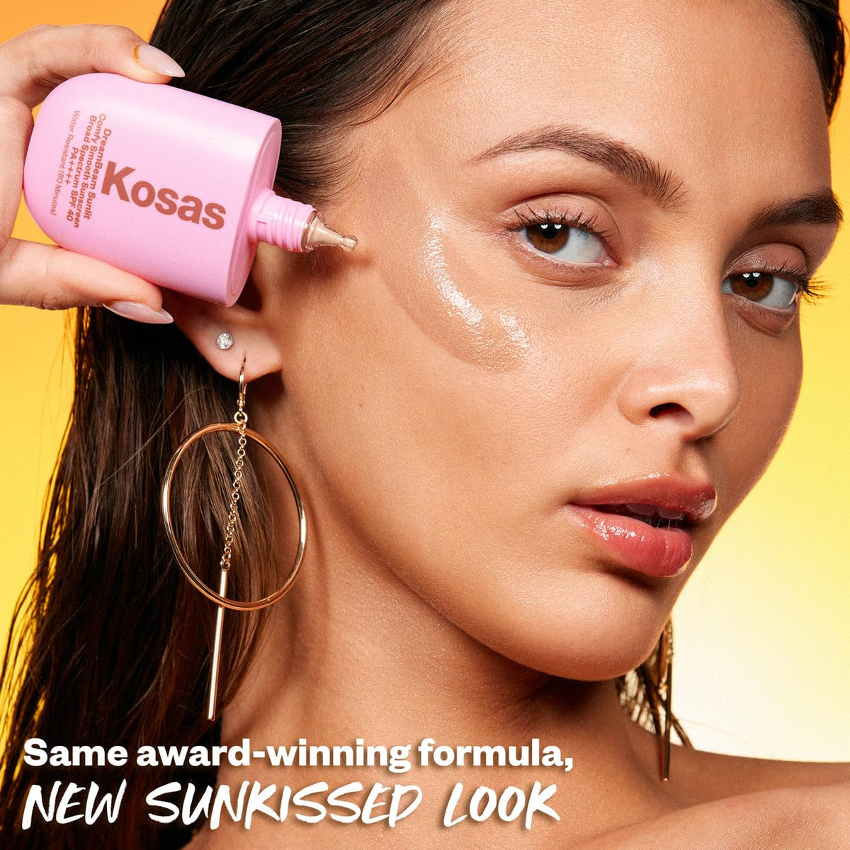 Kosas DreamBeam SPF 40 Mineral Sunscreen for Face, 40 ml, Sunlit