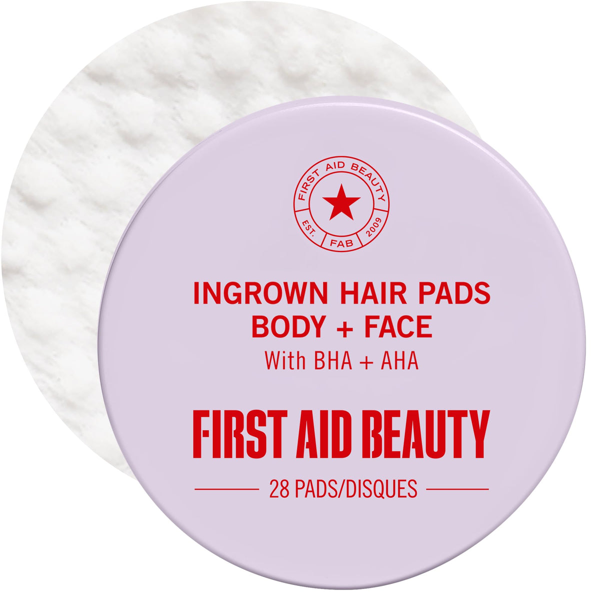 First Aid Beauty Ingrown Hair Pads with BHA and AHA