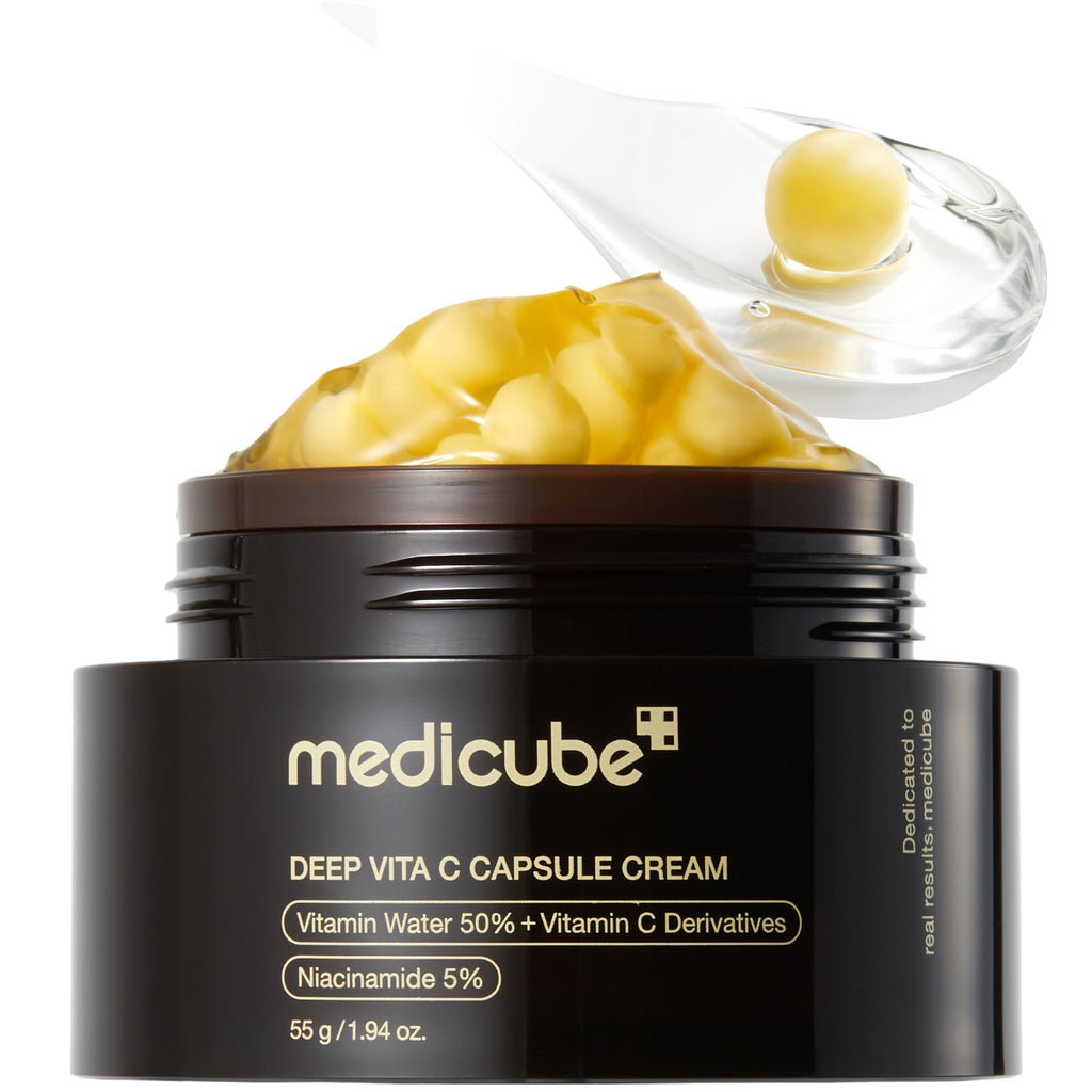 medicube Capsule Cream with Salmon DNA PDRN, Glow & Firming Moisturizer
