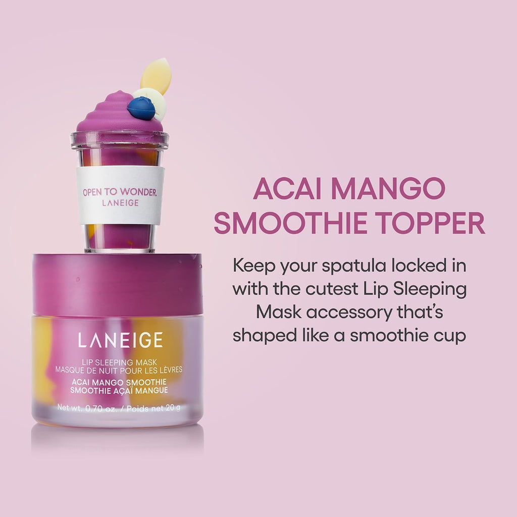 LANEIGE Lip Sleeping Mask: Nourish, Hydrate, Vitamin C, Murumuru & Shea Butter, Antioxidants, Flaky, Dry Lips
