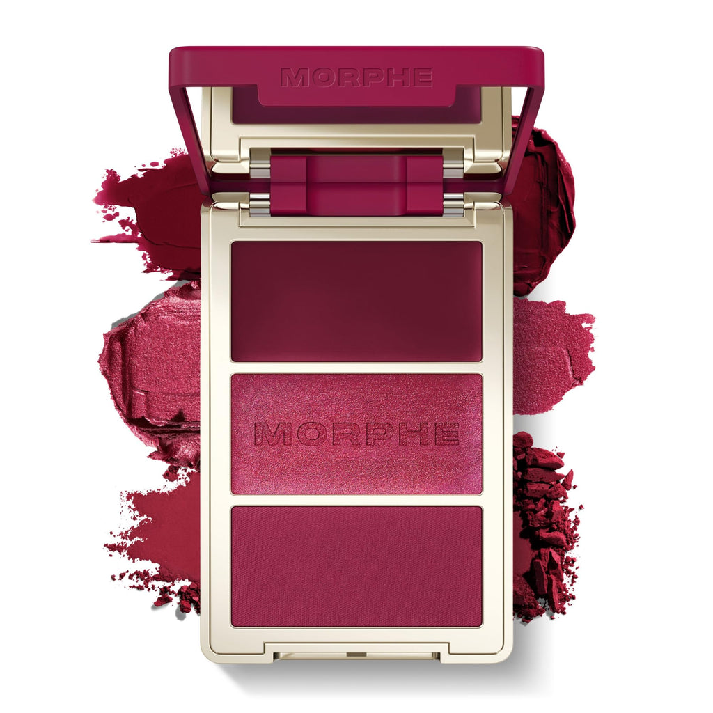 Morphe Cheek Thrills Multi-Finish Face Trio, After Party, 0.38 oz