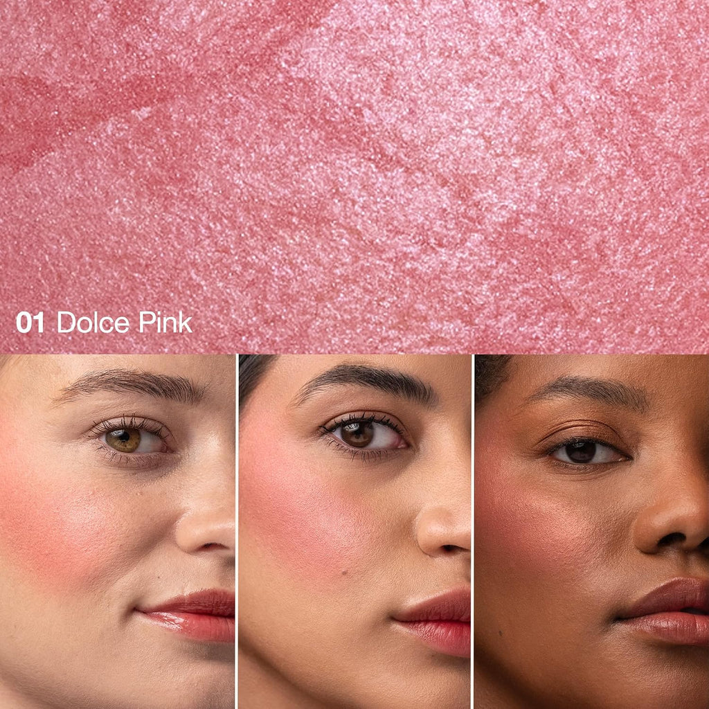 Milani Baked Blush, Makeup Powder Blush for Cheeks - Dolce Pink